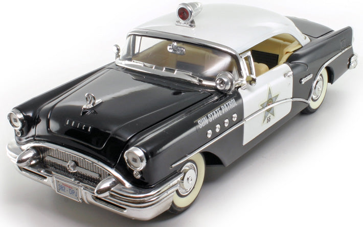1:18 Mira Buick Century '55 Police HT – Cameron's Model Cars