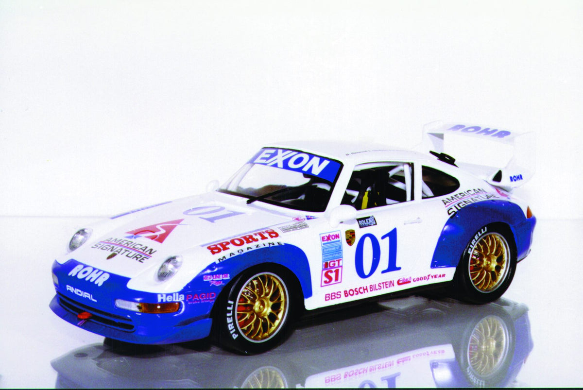 ANSON 1/18 ポルシェ 911 GT2 レーシング 1:18 Anson Porsche GT2 Race #01 Murry Rohr Motor – Cameron's