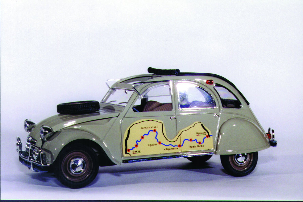 CITROEN 2CV(1966)　サファリ柄　SOLID　箱あり CITROEN 2CV(1966) サファリ柄 SOLID 箱あり CITROEN 2CV(1966