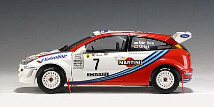 Ford Focus WRC 1/43 AUTOart 60111 - Modèle De Collection Occasion