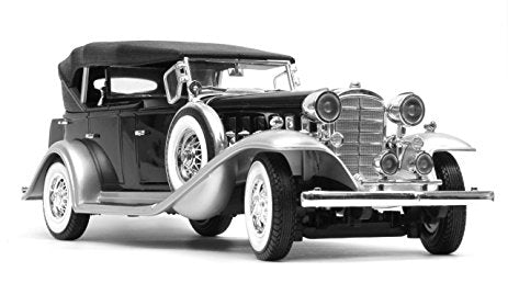 Prestige Edition 1:18 1932 Cadillac Sport Phaeton Black New