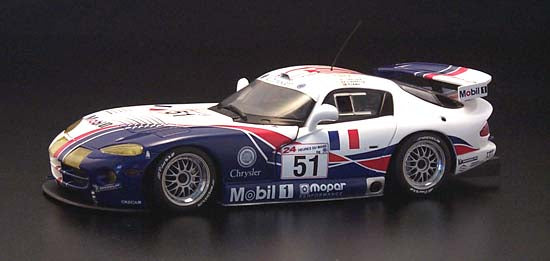 1:18 AUTOart Dodge Viper GTS-R '98 #51 Archer 'Mobil' Le Mans Runner Up