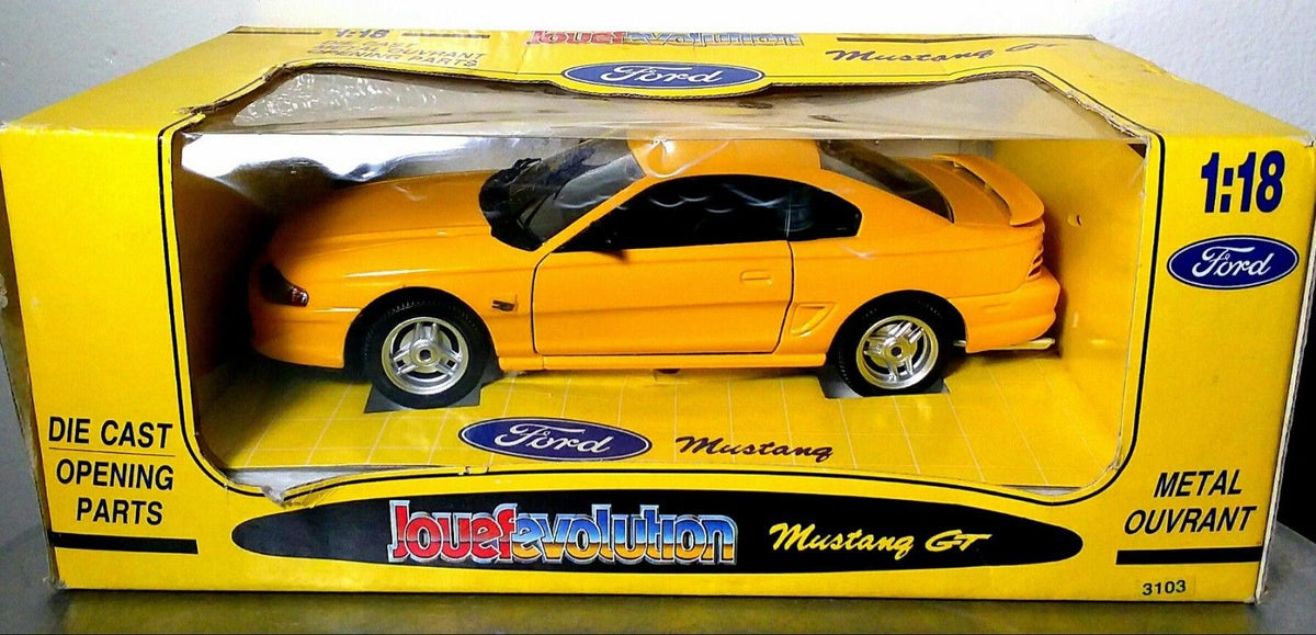 FORD MUSTANG GT 1994 - Modellauto 1:18 Jouef Evolution in OVP EUR 30,00 - DE FORD MUSTANG GT 1994 - Modellauto 1:18 Jouef Evolution in OVP EUR 30,00 - DE