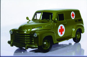 1:18 Mira Chevy Panel Truck '50 Military Ambulance