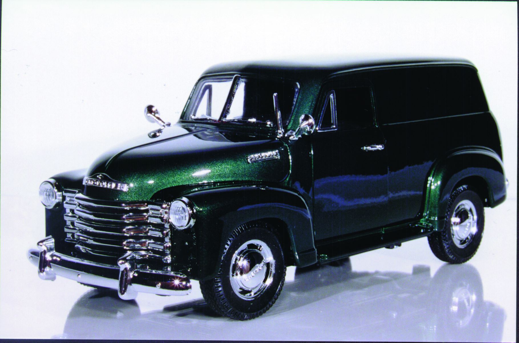 楽天 送料無料にならない Mira_50_Chevy_Panel_Truck_gree ソリド