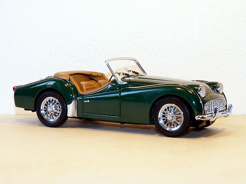 1:18 Kyosho Triumph TR3A '57-'62 – Cameron's Model Cars 1:18 Kyosho Triumph TR3A '57-'62 – Cameron's Model Cars