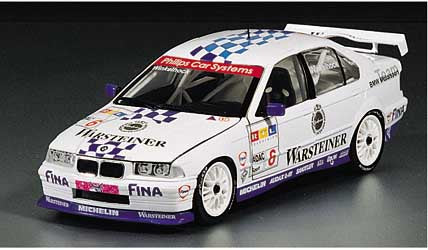 1:18 UT Models BMW Race E36 320i STW '97 #6 Winkelhock 'Warsteiner'