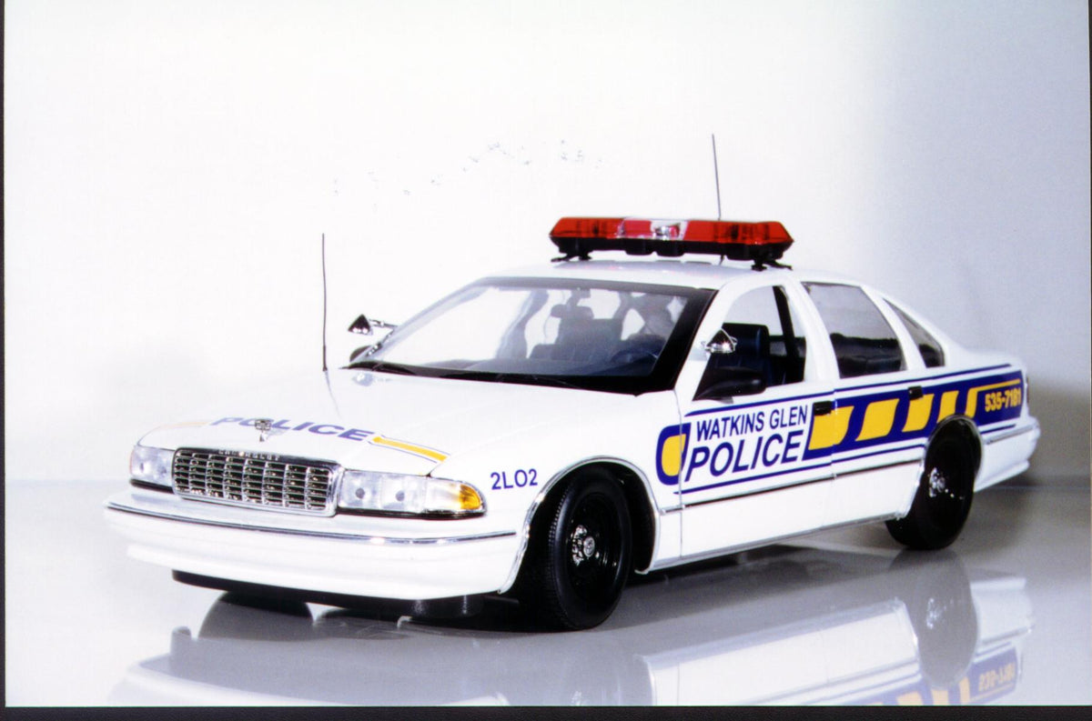 CHEVROLET CAPRICE WATKINS GLEN POLICE CAR 1/18 UT Models CHEVROLET CAPRICE WATKINS GLEN POLICE CAR 1/18 UT Models