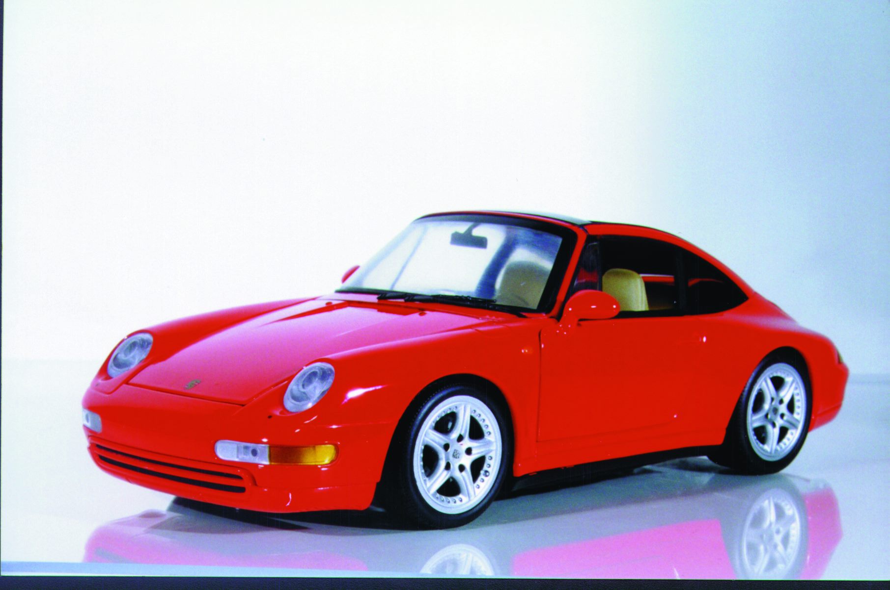 愛媛今治市チャリティ】まっすんカーモデル タミヤポルシェ911(993)
