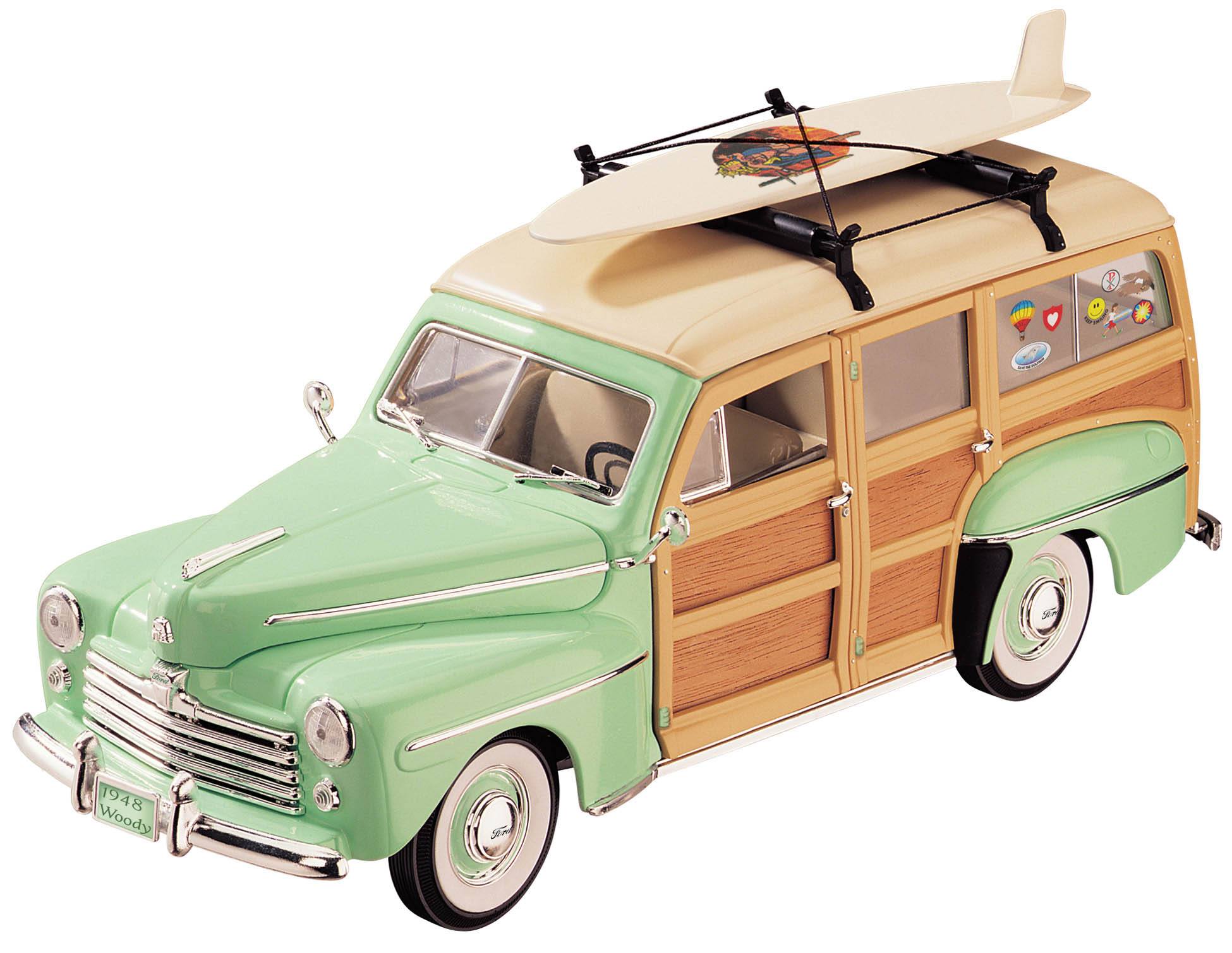 LUCKY-DIECAST LDC20028BG Scale 1/18 | FORD USA WOODY STATION