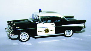 1:18 Yatming Chevy Bel Air '57 HT Police Chief