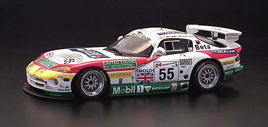 1:18 AUTOart Dodge Viper GTS-R '98 #55 Amorin Le Mans
