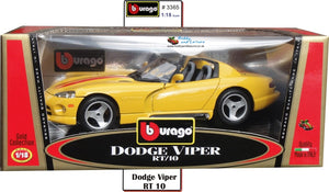 1:18 Bburago Dodge Viper RT 10 '93