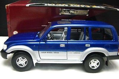 TOYOTA LAND CRUISER (1992) ミニカー 1:18 YAT-MING 92098BK Scale 1/18 | TOYOTA LAND CRUISER 1992 BLACK