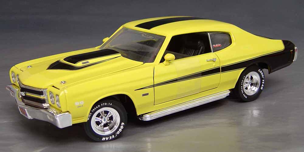 1:18 Ertl Chevy Chevelle '70 Baldwin Motion 454 DAMAGED