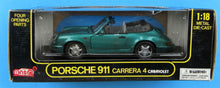 1:18 Anson Porsche 911 Carrera 4 Cabriolet