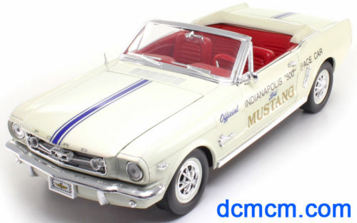 1:18 Mira Ford Mustang '64 1/2 Convertible Indy Pace Car