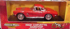 1:18 Ertl Chevy Corvette '62 HT 50th Anniversary