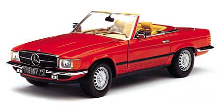 1:18 Sun Star Mercedes Benz 350 SL '77 Convertible