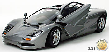 上等な 1:18 Cameron's – ('96) Roadcar GTR F1 McLaren Models UT ミニカー